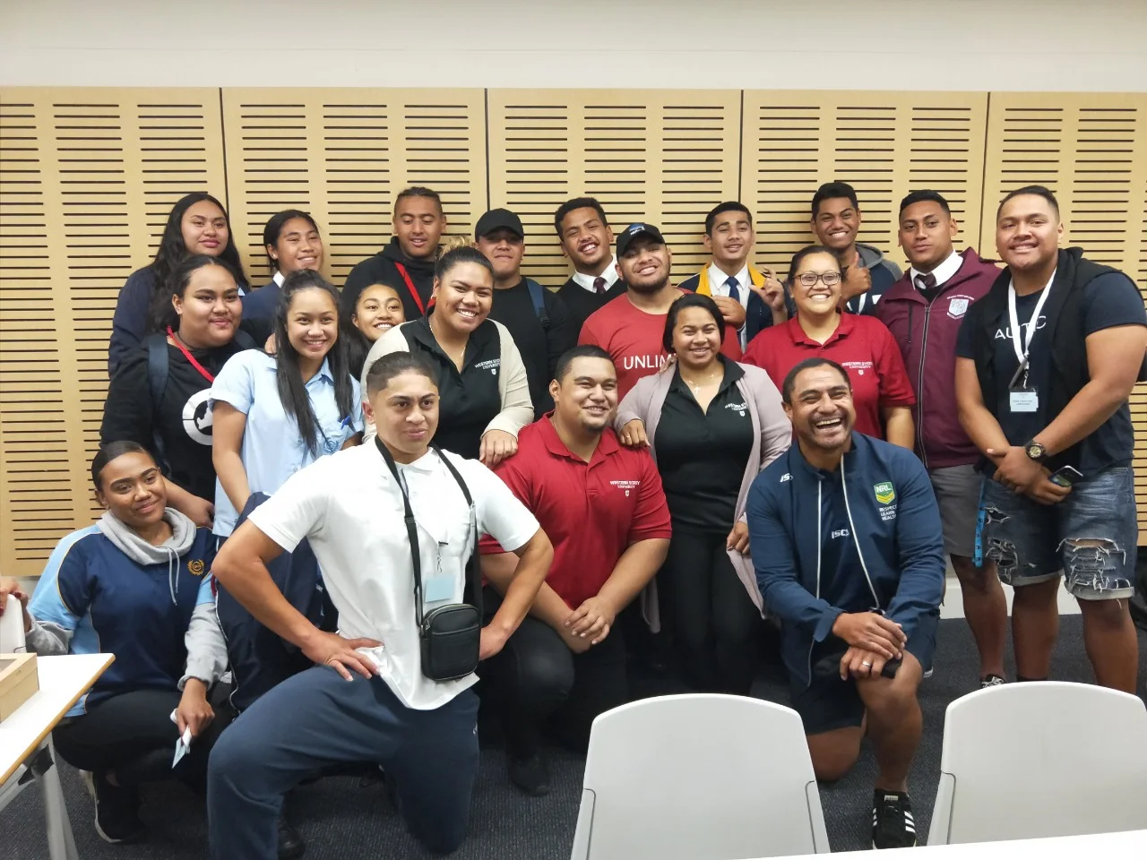 NRL visit with PATHE students