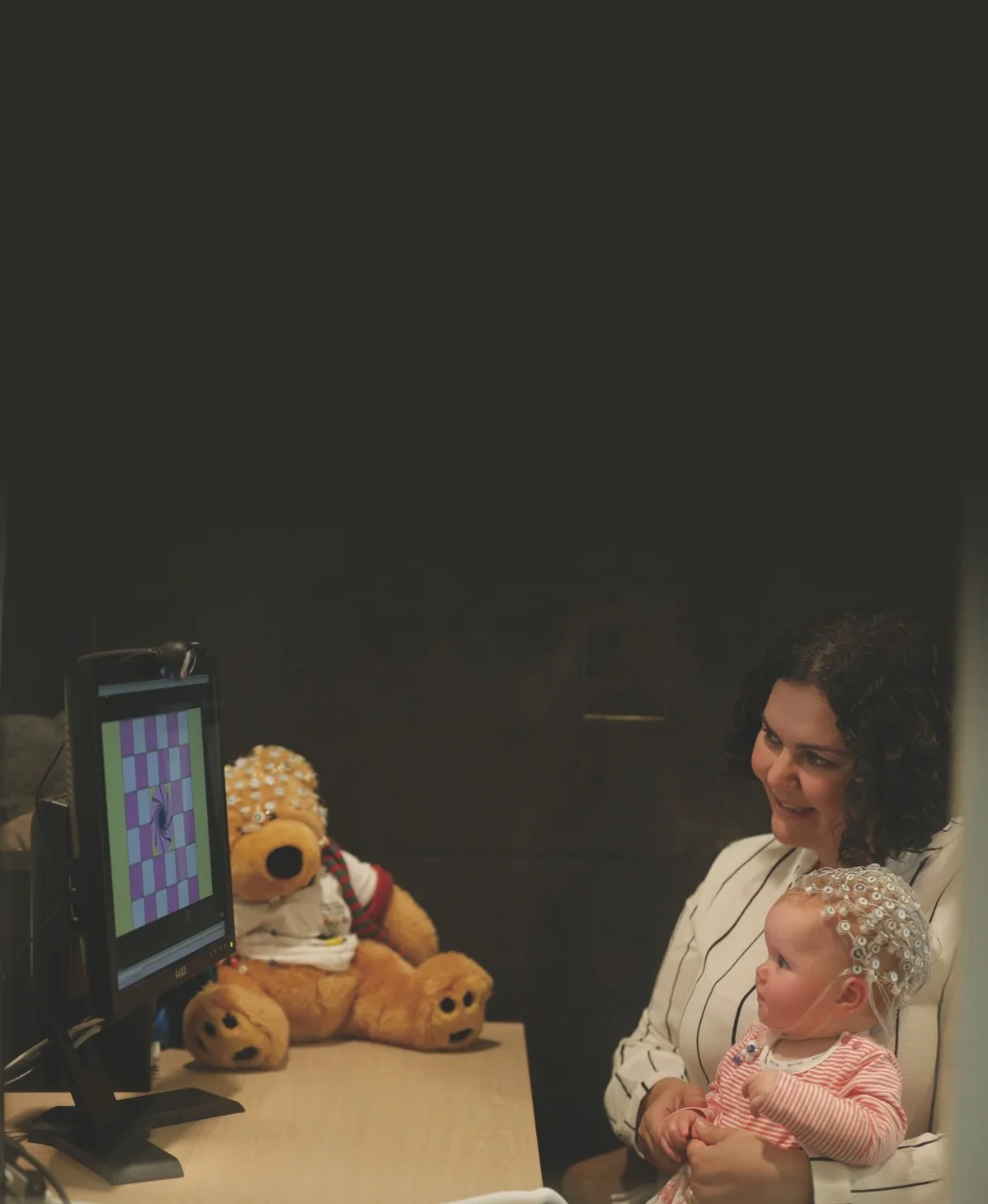 Study participants at BabyLab.