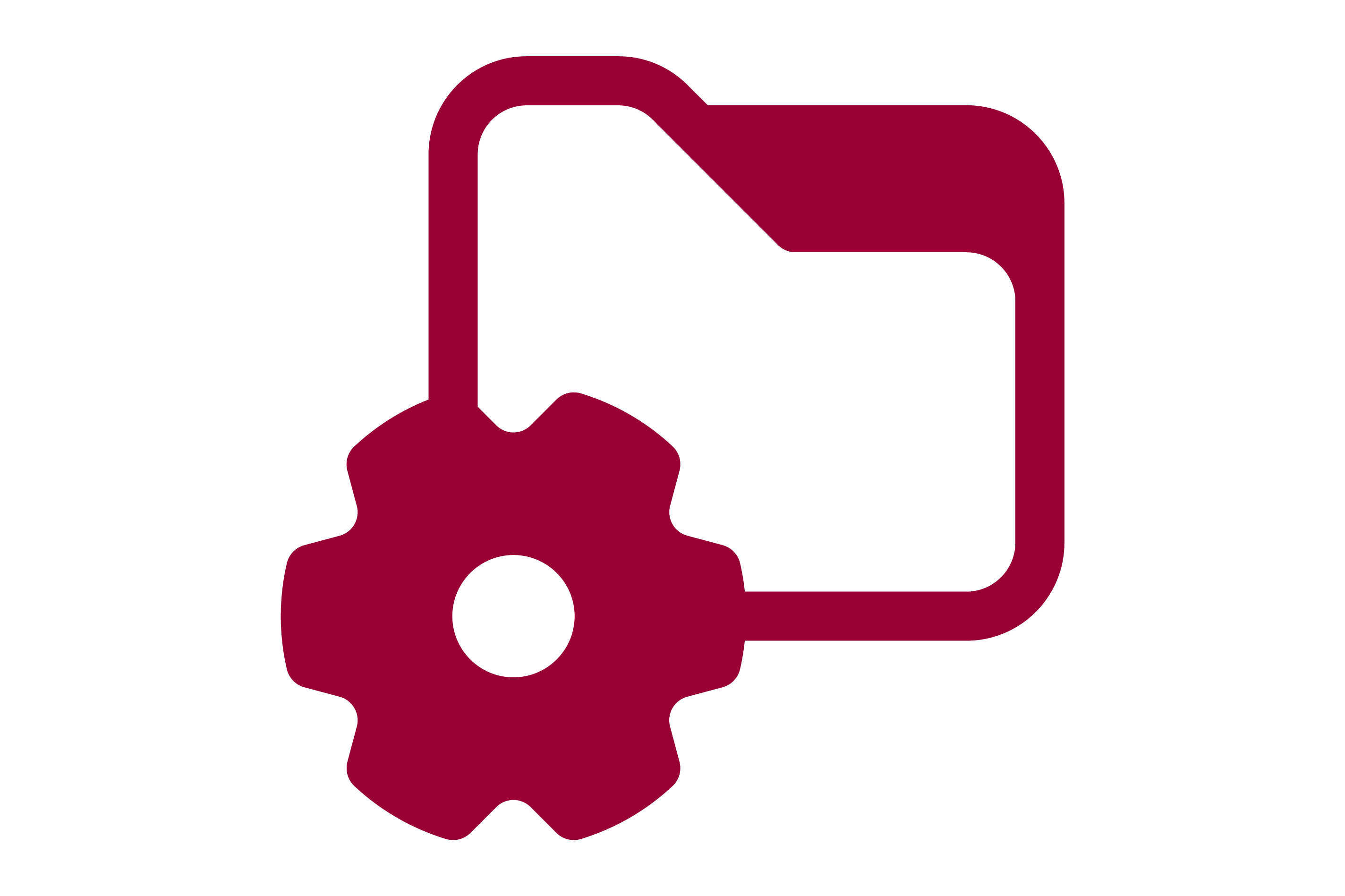 Teacher in front of board with students in classroom icon