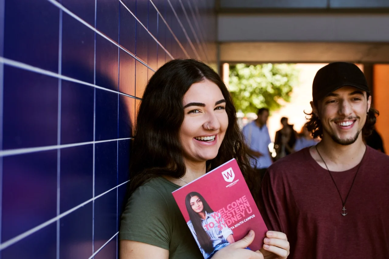 Students at Parramatta South campus
