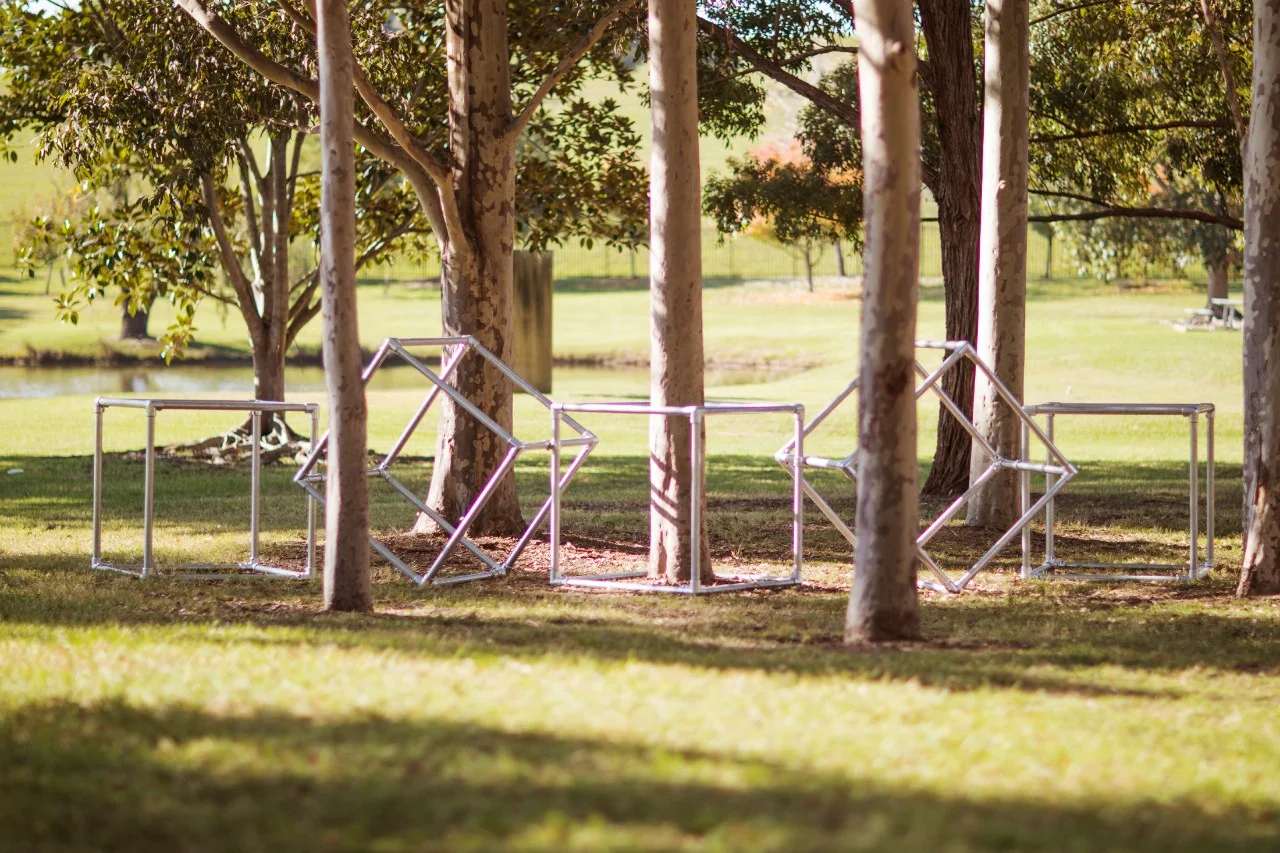 Jennifer Cochrane Cubes with Trees