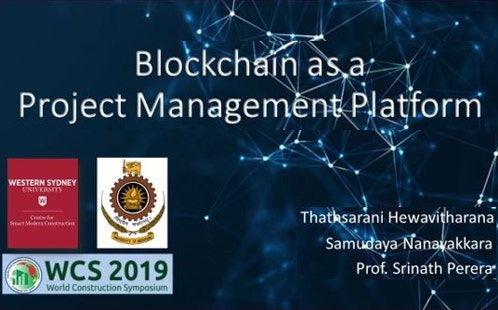 blockchain as a project management platform