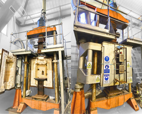 Morris Heckenberg Furnace with Universal Testing Machine