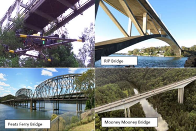 Feasibility study of using Remotely Piloted Aircraft (RPA) systems for bridge inspection