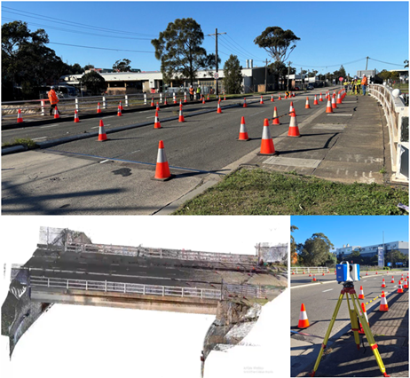 Digital twin development of Bunnerong Bridge