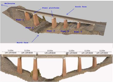 Drone inspection and structural assessment of Mt Emu Creek Bridge