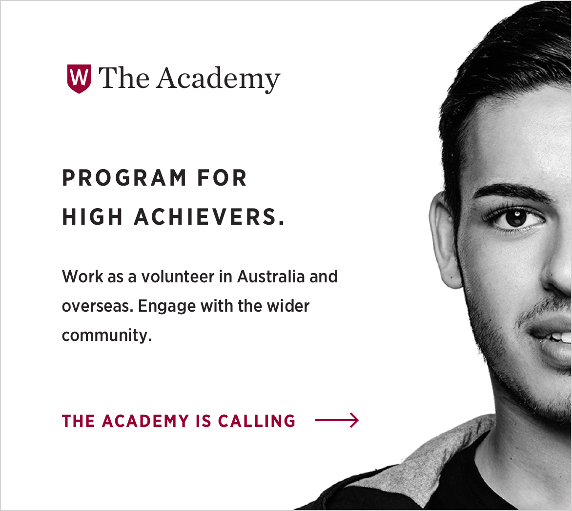 The Academy. High achievers program.