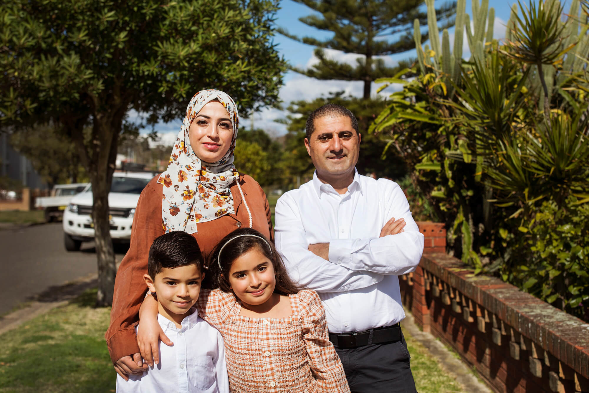 Family from the Western Sydney region