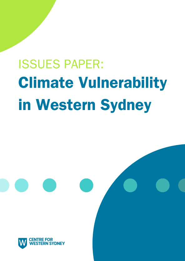 Climate Vulnerability in Western Sydney 