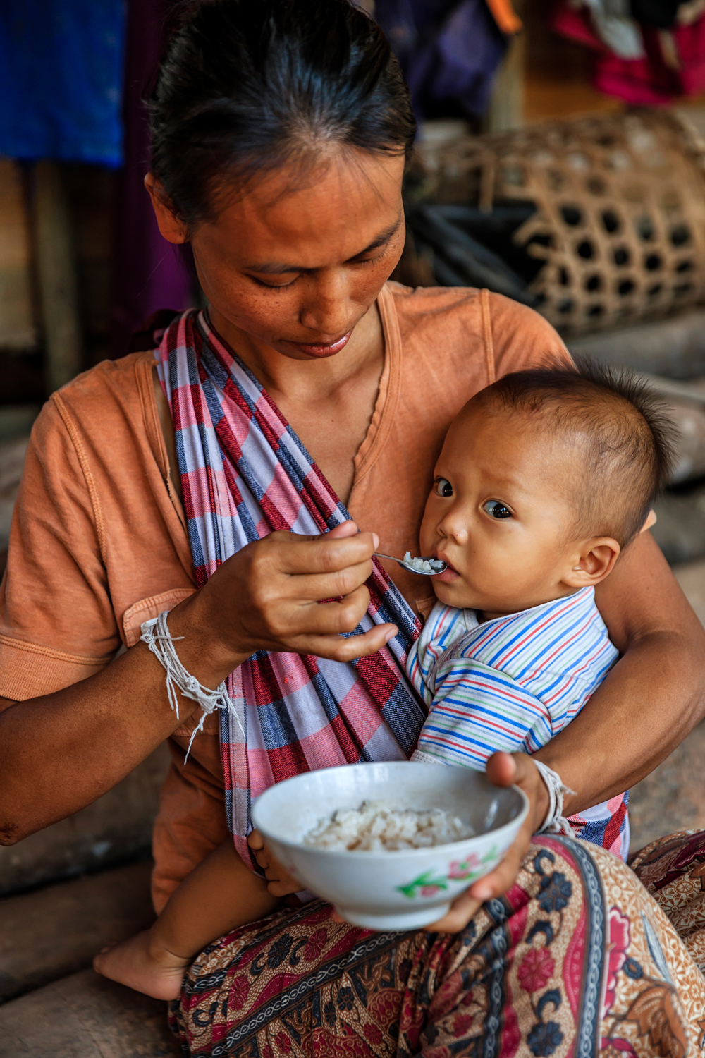 A diet intervention halved acute malnutrition in one part of Laos PDR.