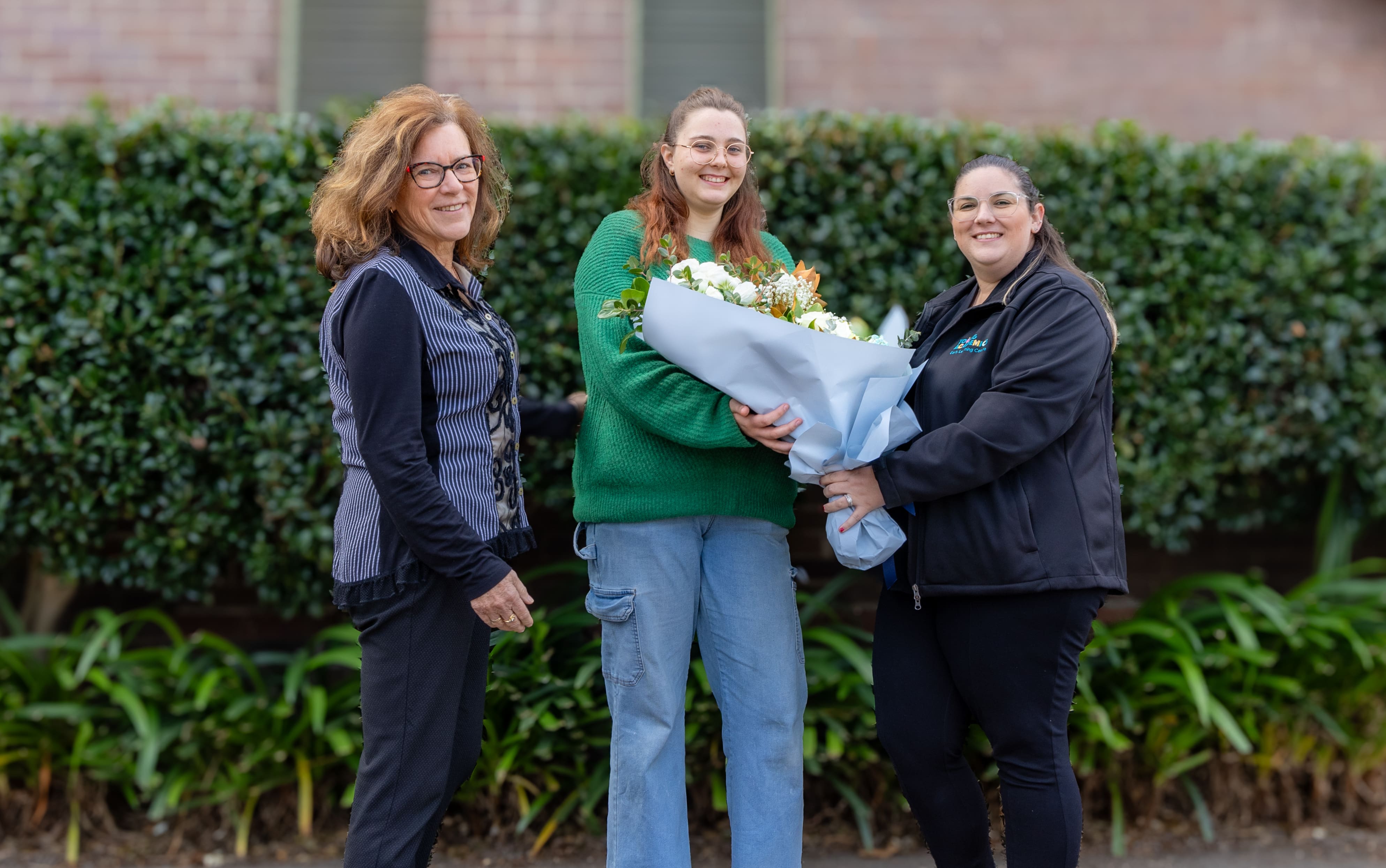 Pictured (L to R): Kerry Staples, Megan Forrester, and Tara Clark