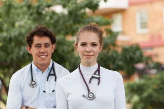 Western Sydney University medicine students