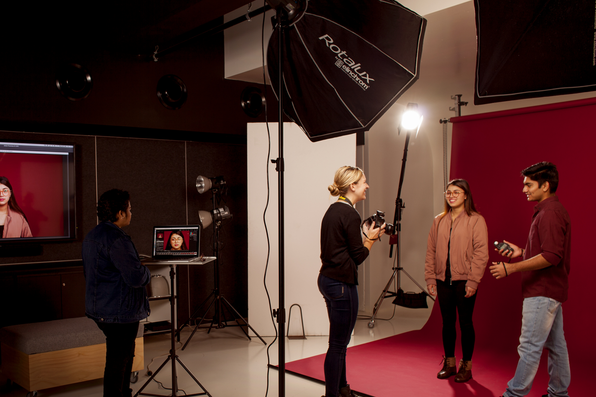 photo studio shoot