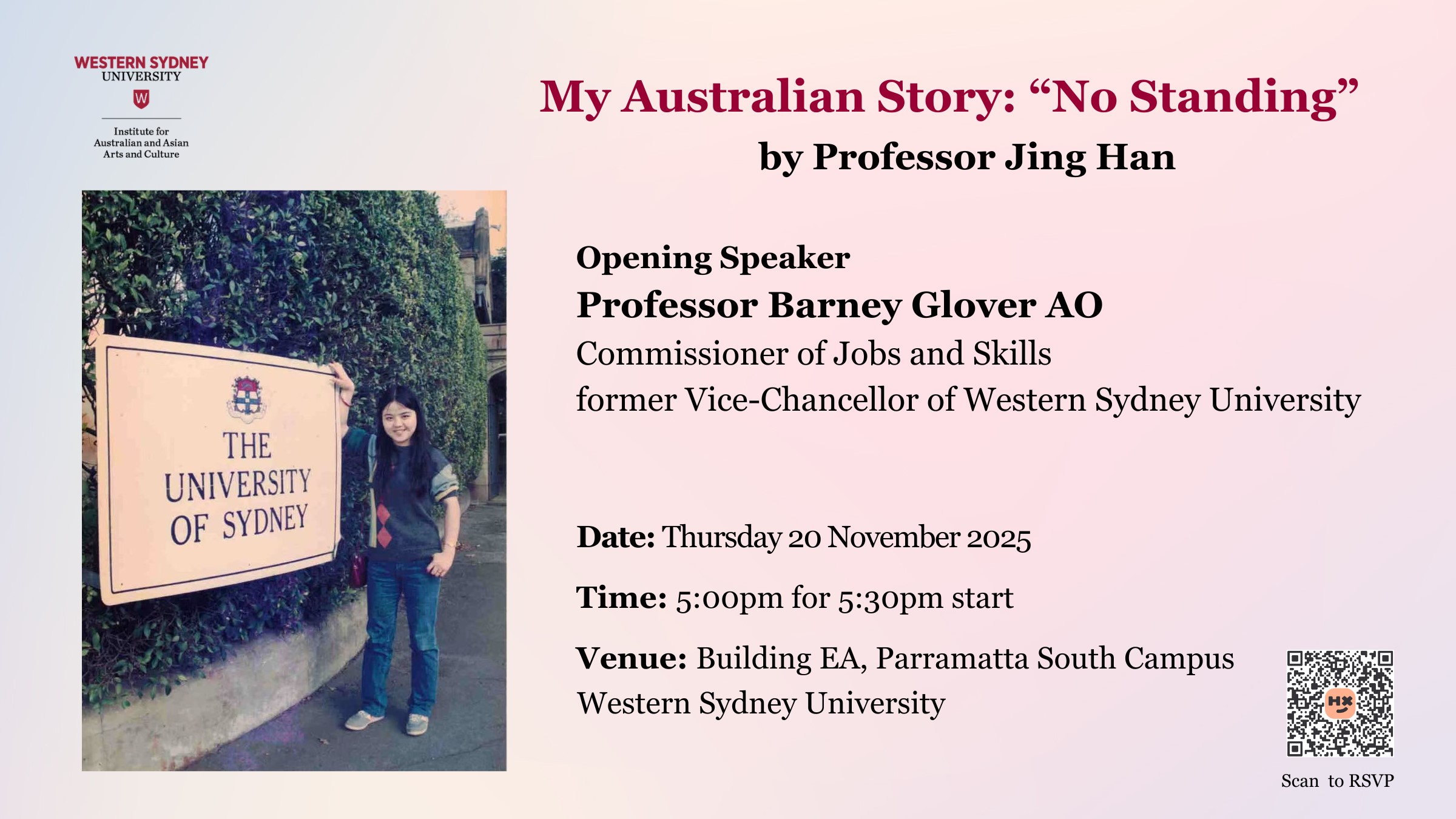 INVITATION To My Australian Story 