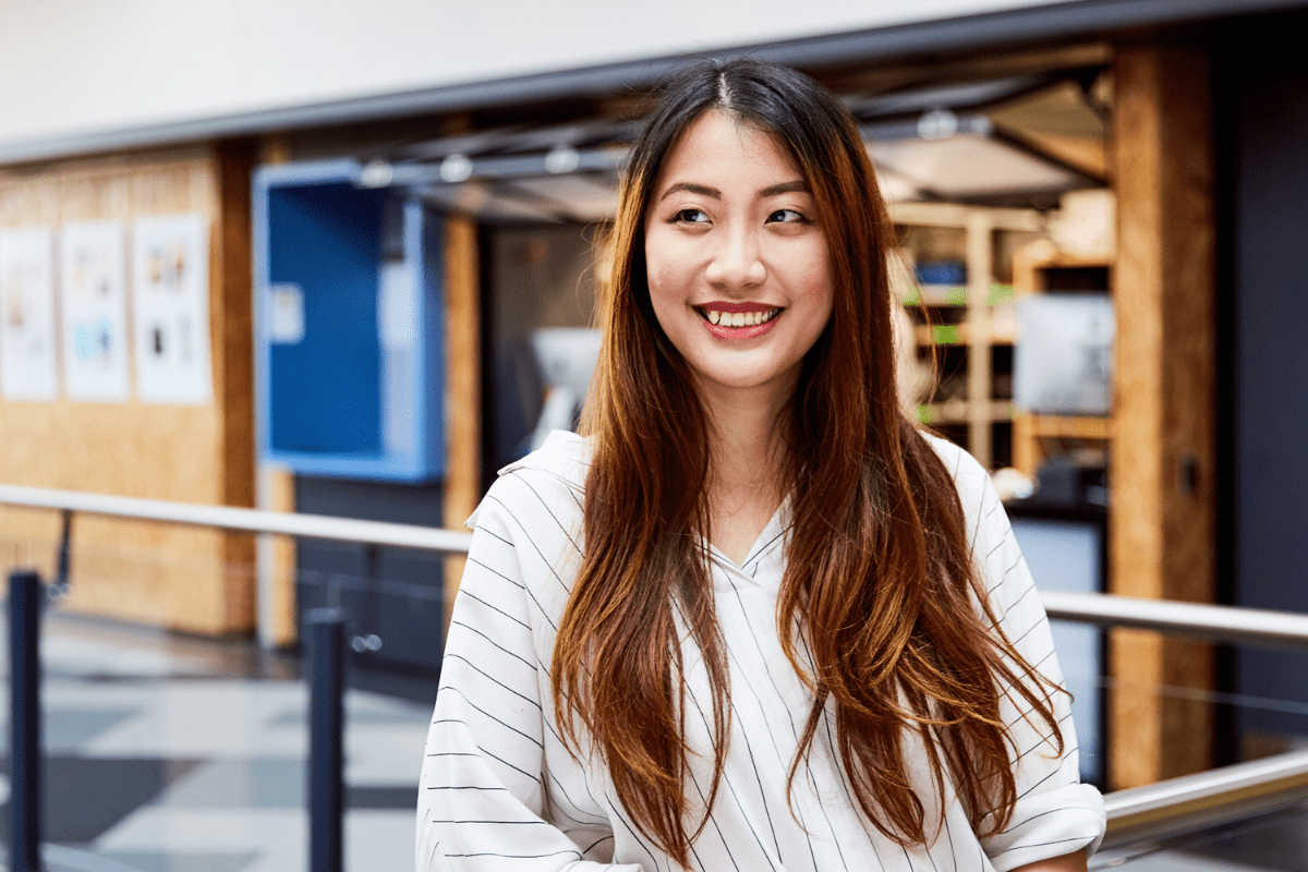 A headshot of a female student 