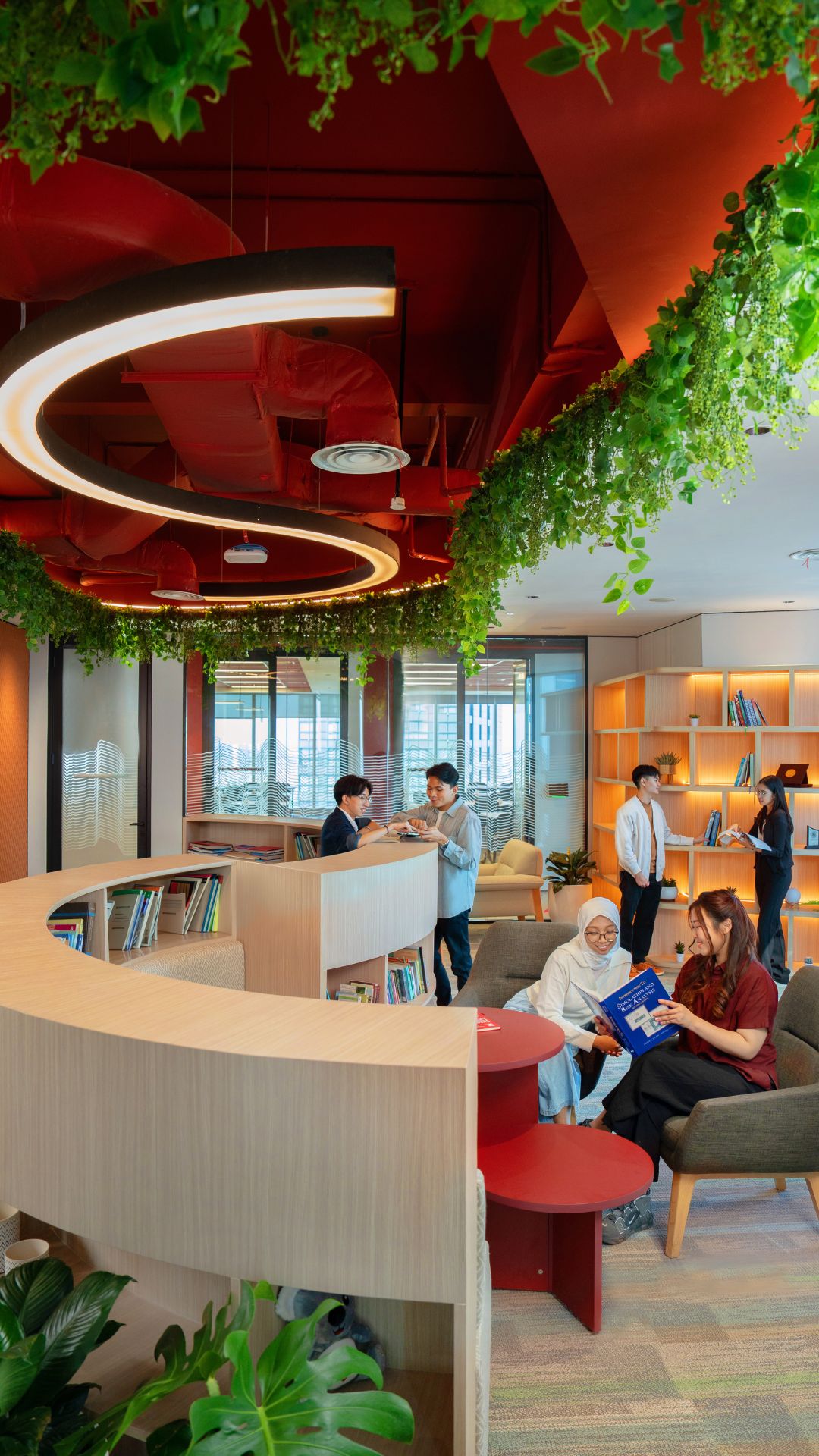 Library at Surabaya campus