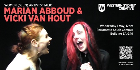 Marian Abboud and Vicki Van Hout 