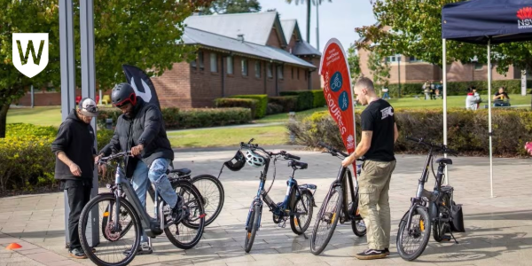 Free bike events at Parramatta South Campus