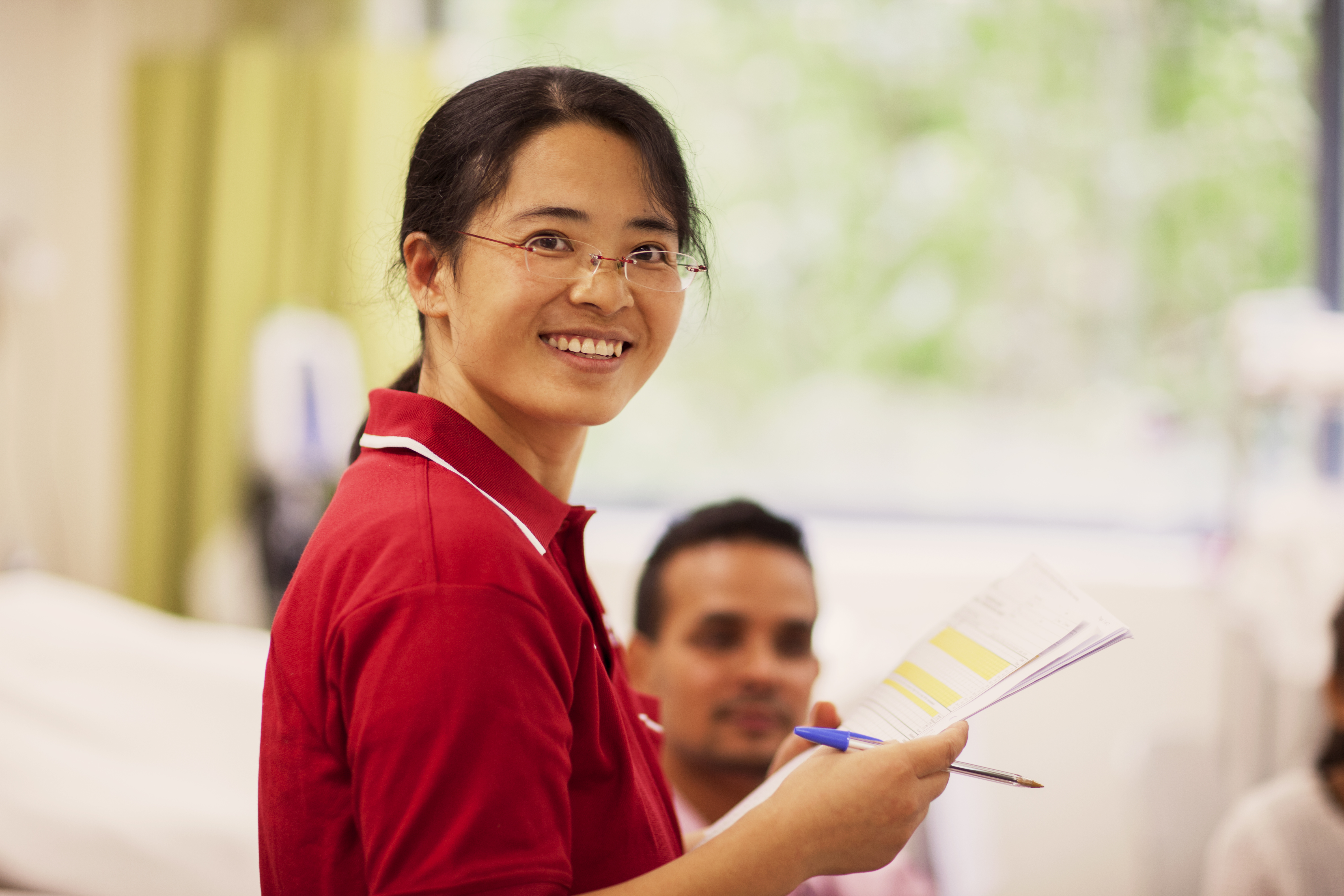 Students on placement