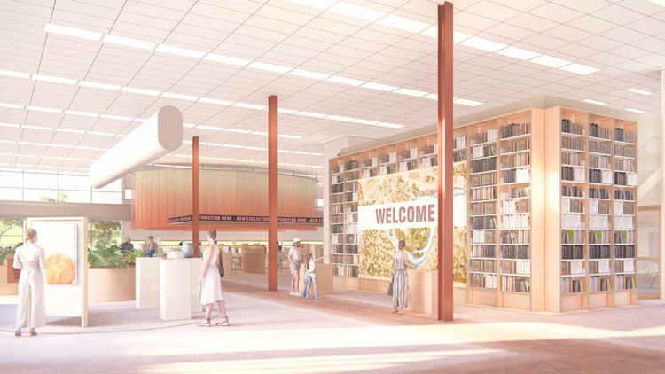 Whitlam Library Building EN Parramatta South