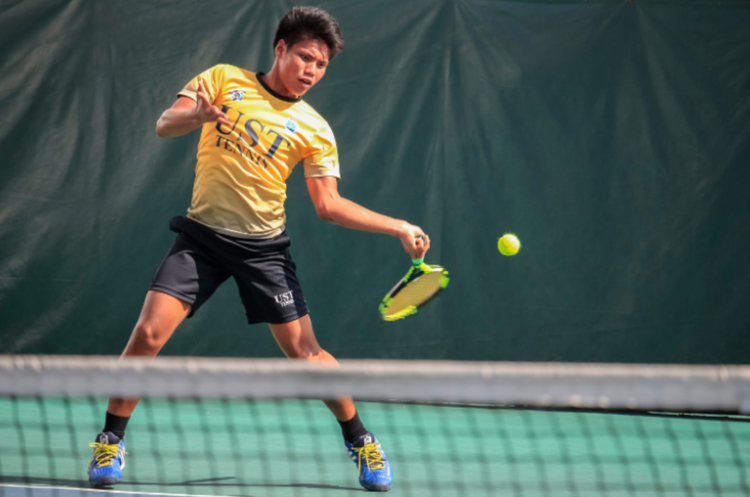 Young tennis player