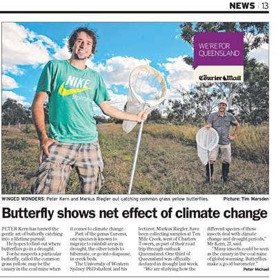 Courier Mail Artcile