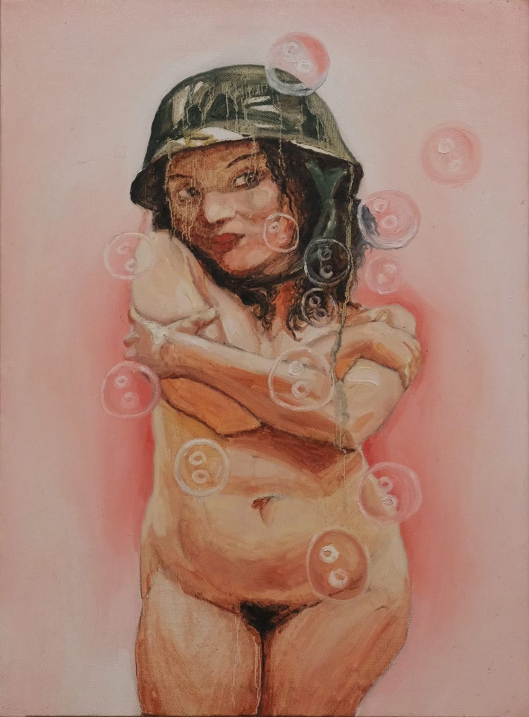 Sketch for Bubbles of Yum series