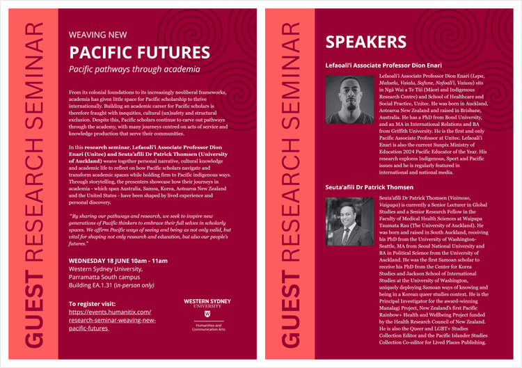 Weaving New Pacific Futures Fyler