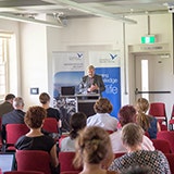 Audience at the Mapping the Humanities event.