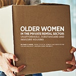 Woman's hands holding a box