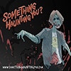 An illustration of a zombie with the words 'Something haunting you?'