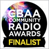 CBAA Community Radio Awards Finalist badge