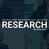 Thumbnail of blue background with the word Research