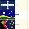 Thumbnail image of three flags