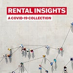 Rental Insights: A COVID Collection small image with an aerial view of people connected by lines.