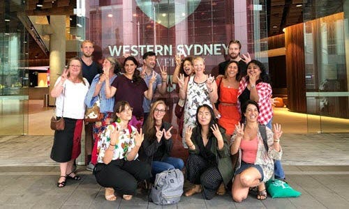 ICS Staff and students