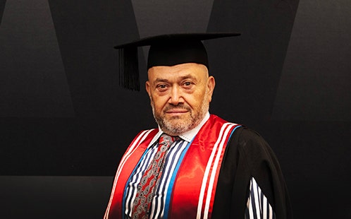 Uncle David King receives Community Fellowship