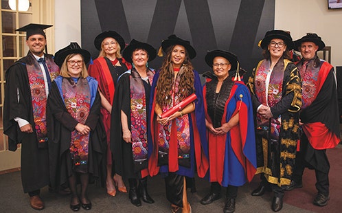 Indigenous PhD graduates