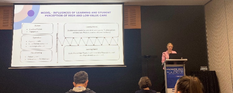 Colbert Presenting at ANZAHPE