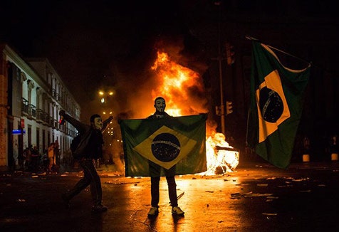 Protests in Brazil