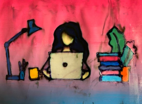 Artwork from the Coronavirus in Children’s Eyes exhibition