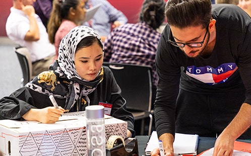 Students take part in The City Challenge