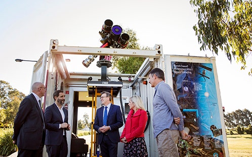 Ministerial visit to Werrington Park Corporate Centre