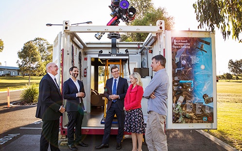 Ministerial visit to Werrington Park Corporate Centre