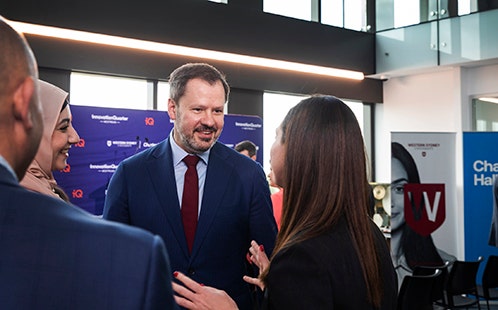 The Hon. Ed Husic MP, Minister for Industry and Science at launch event - Photo Credit: Sally Tstoutas