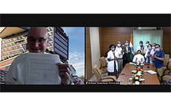 MoU Chair of Ayurvedic Medicine Signing