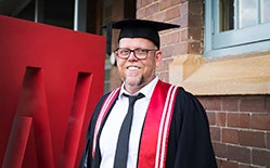 Graduation Honorary Awardee Matthew McFarlane PSM - September 22