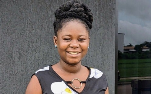 Student Patience Kabiche