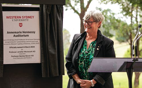 Western Sydney University ceommemorates its 35th anniversary
