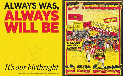 Always Was Always Will Be postcard image